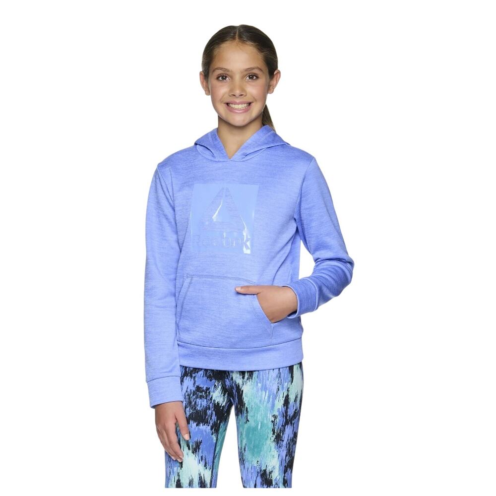 Reebok Girl's Athletic Lightweight Performance Hoodie, Size XS 4/5 NWT